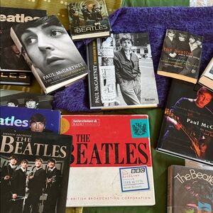 The Beatles Vinyl/Book Collector Set - Red, Black, White Covers selling as a lot